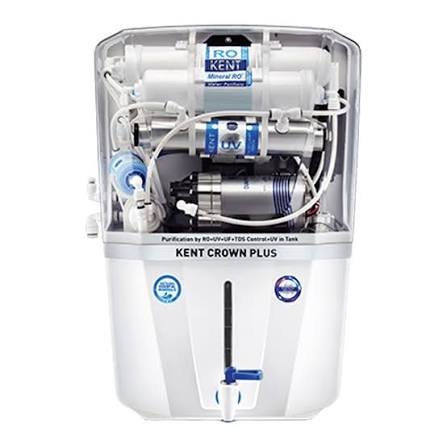 KENT Crown Plus (w) 8 L RO + UF + UV + UV_LED + TDS